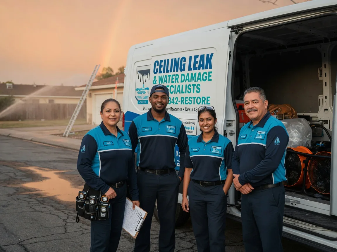 Ceiling Leak Cleanup company in Sharpsburg, GA