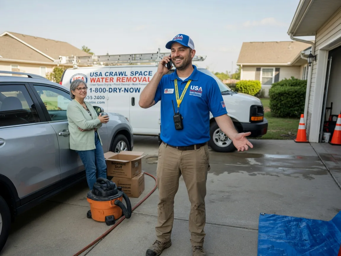 Crawl Space Water Removal Sharpsburg, GA FAQs